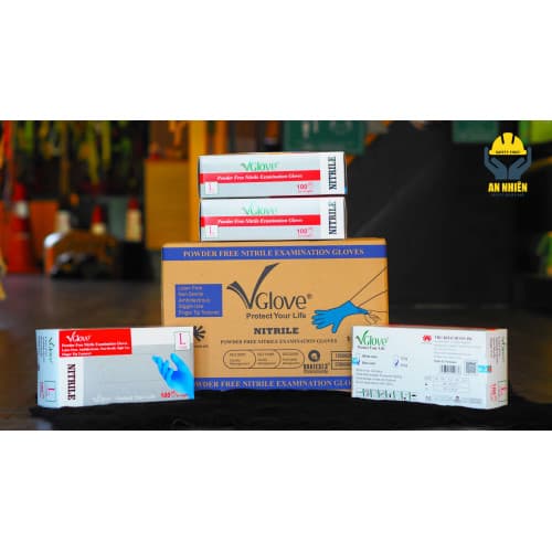 Găng tay cao su y tế VGlove Nitrile (không bột)