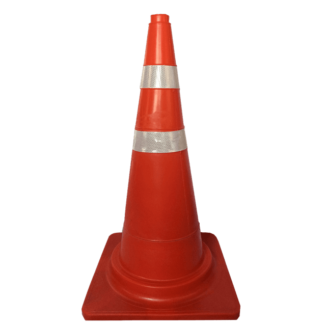 Cọc tiêu phản quang nhựa Pe cao 75cm