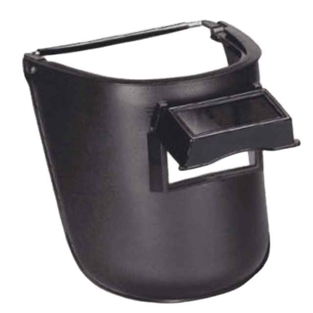 Welding mask with helmet