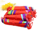 Safety warning flag rope