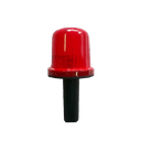 Battery usage warning light