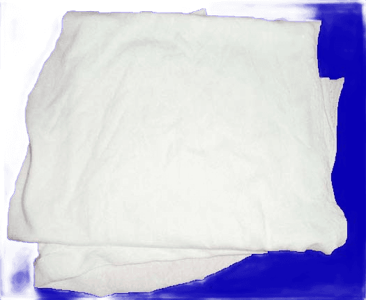 Large white cotton rags made in Vietnam