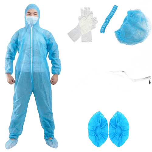 Bộ bảo hộ y tế phòng dịch 7 món, 4 món