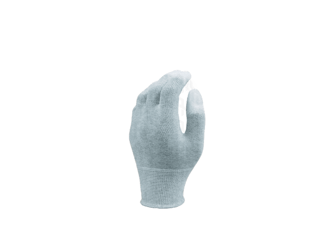 THICK WHITE FINGER GLOVES