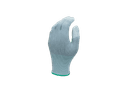Grey PU finger coated gloves