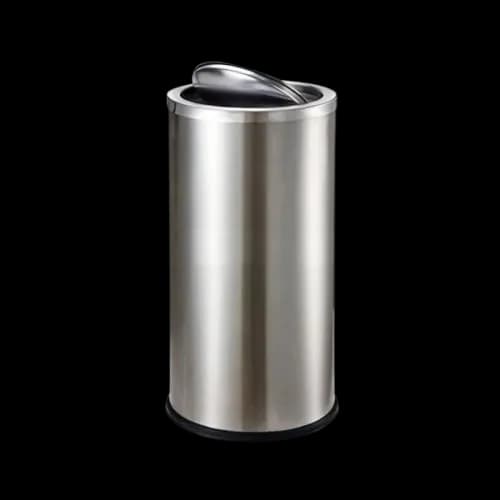 Thùng rác inox nắp lật